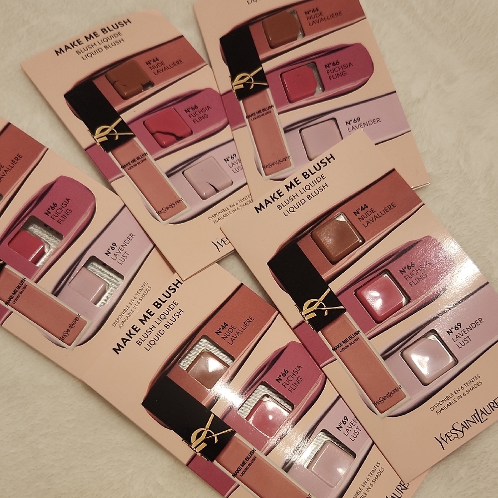 Yves Saint Laurent Make Me Blush Liquid Blush Sample- Pink and Lavender